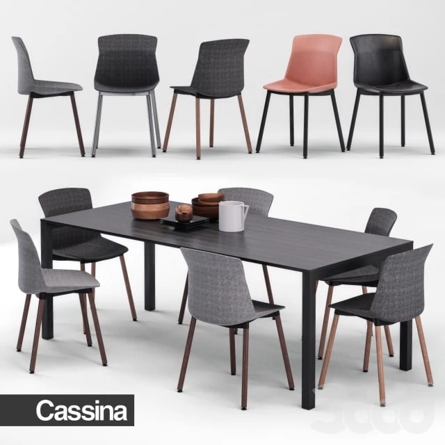 Table 195 NAAN / Chair 383-386 MOTEK