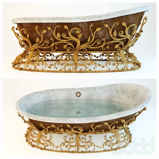Wrought Bathroom Support