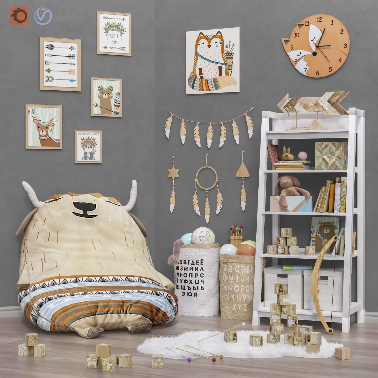 Toys and furniture