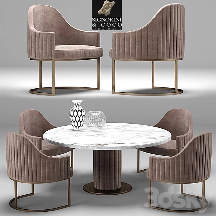 Desk-chair Isabel-Byron, Signorini & Coco