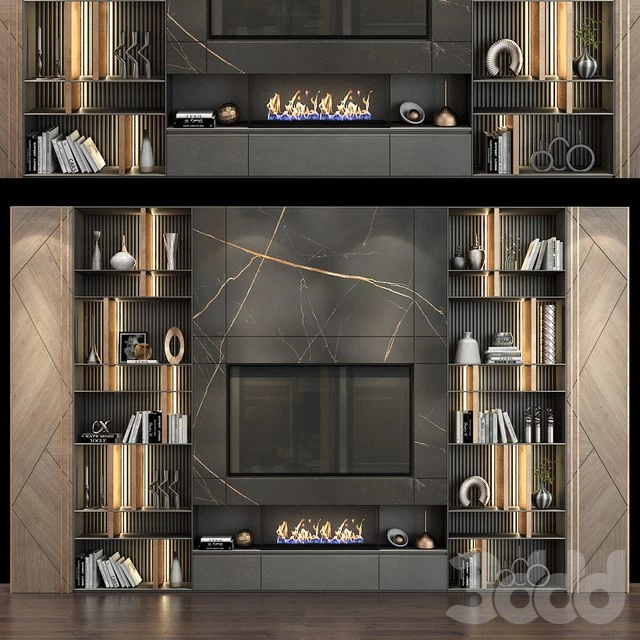 TV shelf 0232