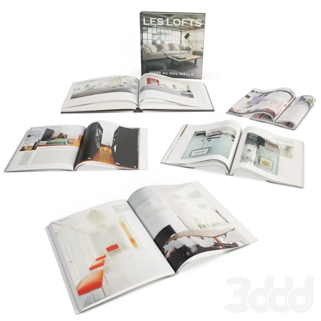 Opened Books and Magazine