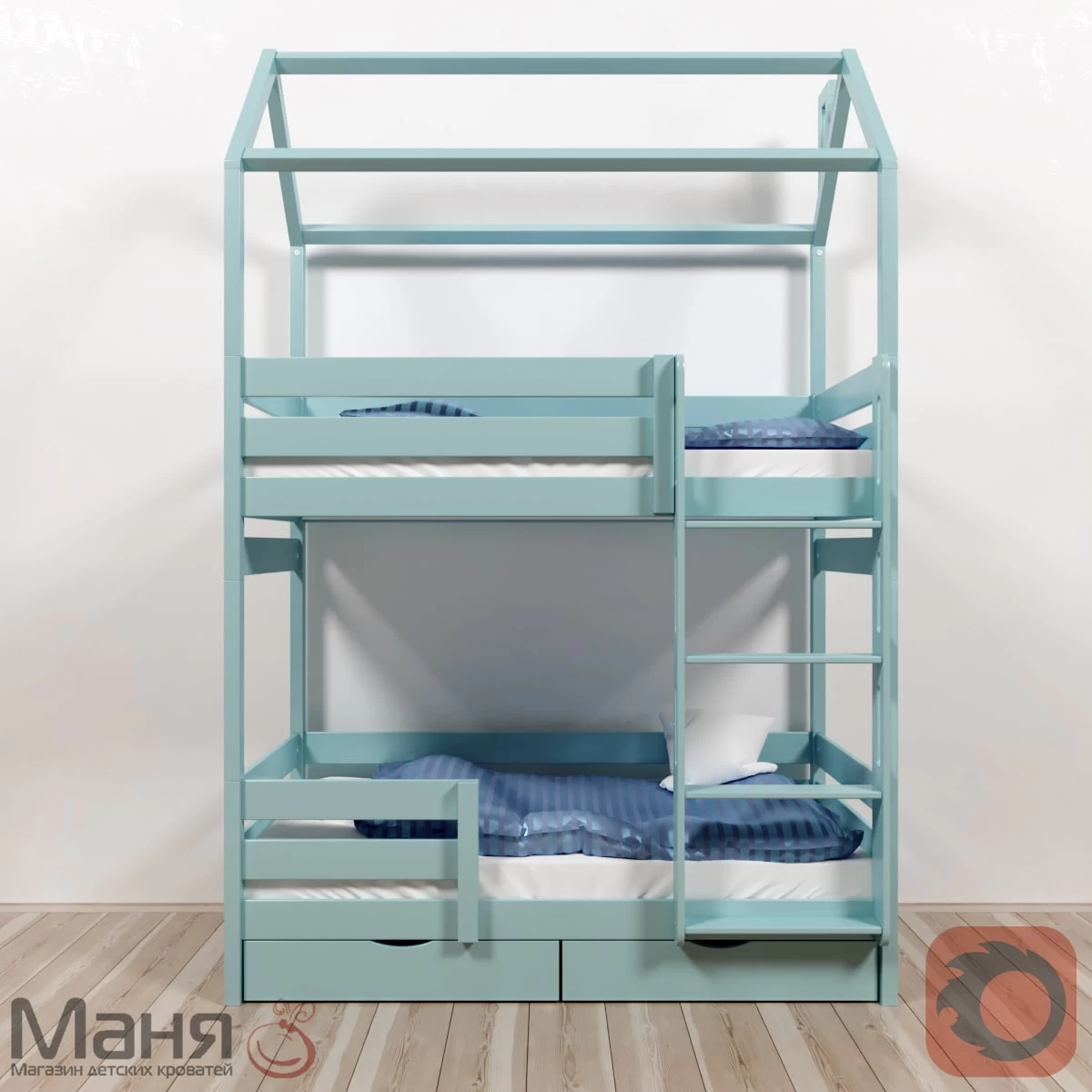 The cot is two-tiered , , , , ,