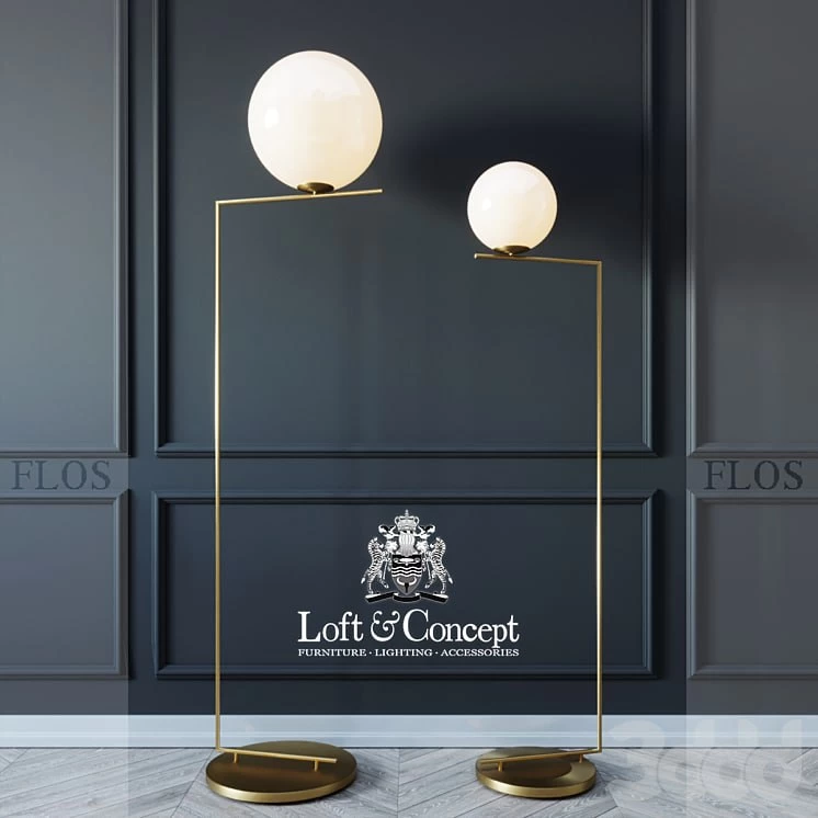 Flos lights family michael anastassiades floor lamp