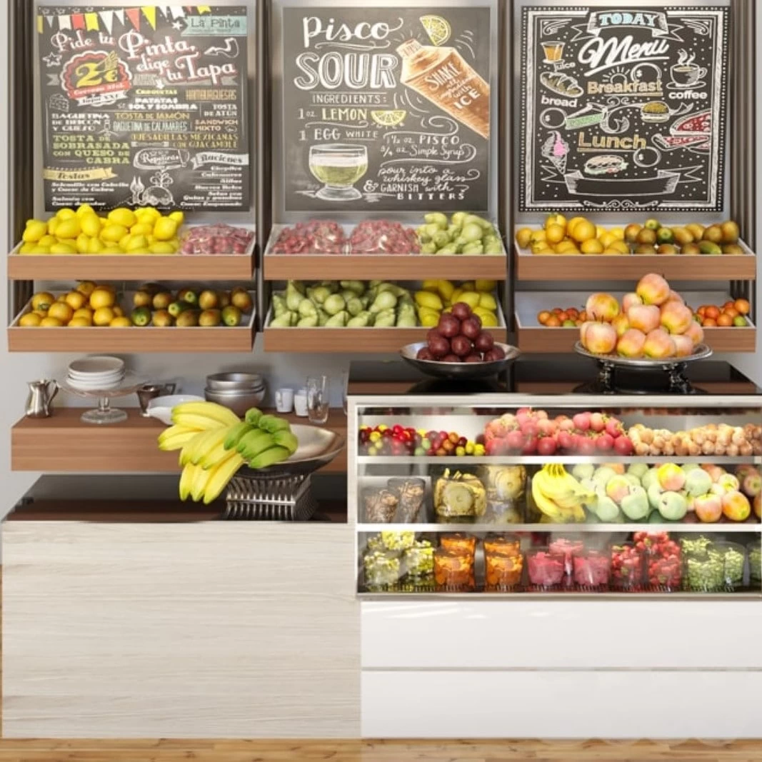 Fruit display case