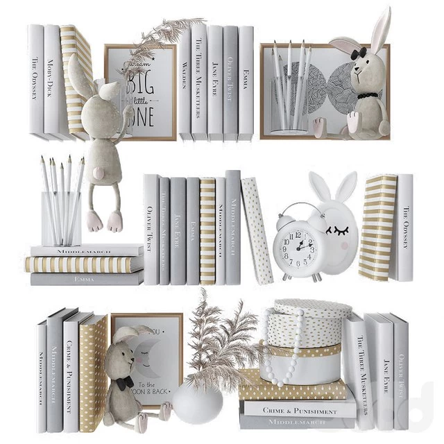 Decorative set in the nursery 1
