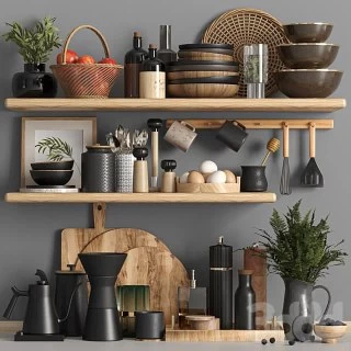Kitchen decor set