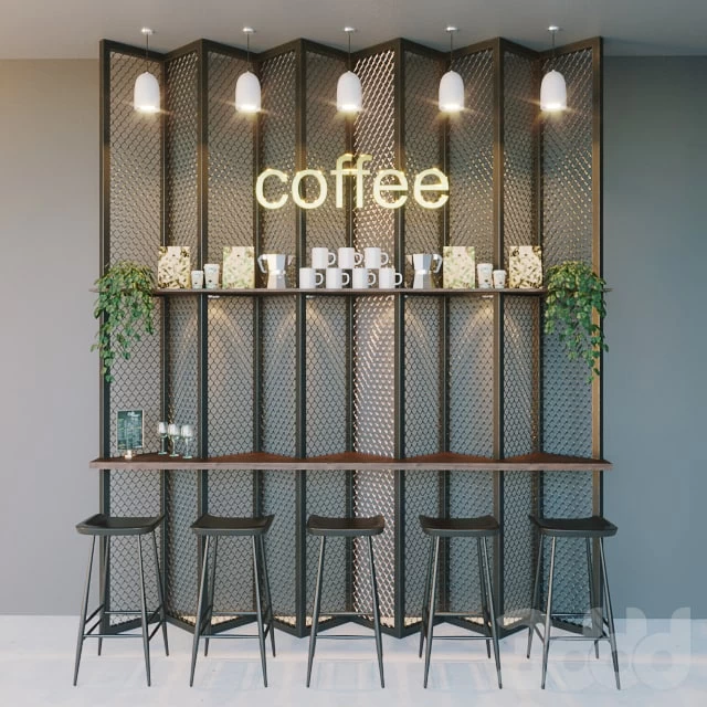 Coffee shop bar