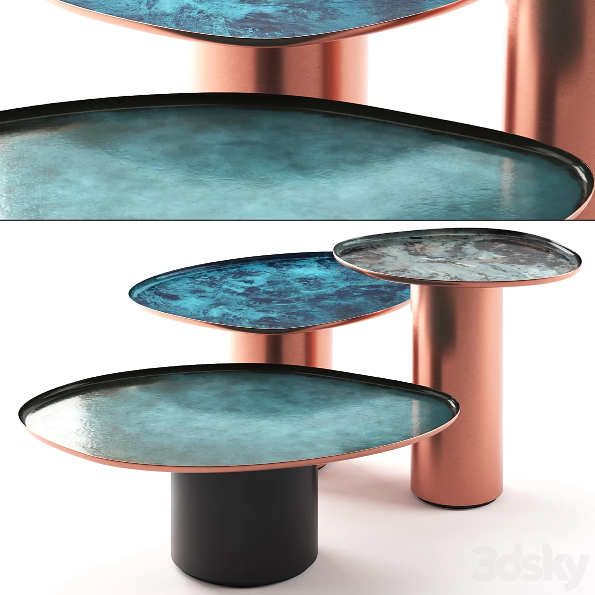 Drops Coffee Table By De Castelli