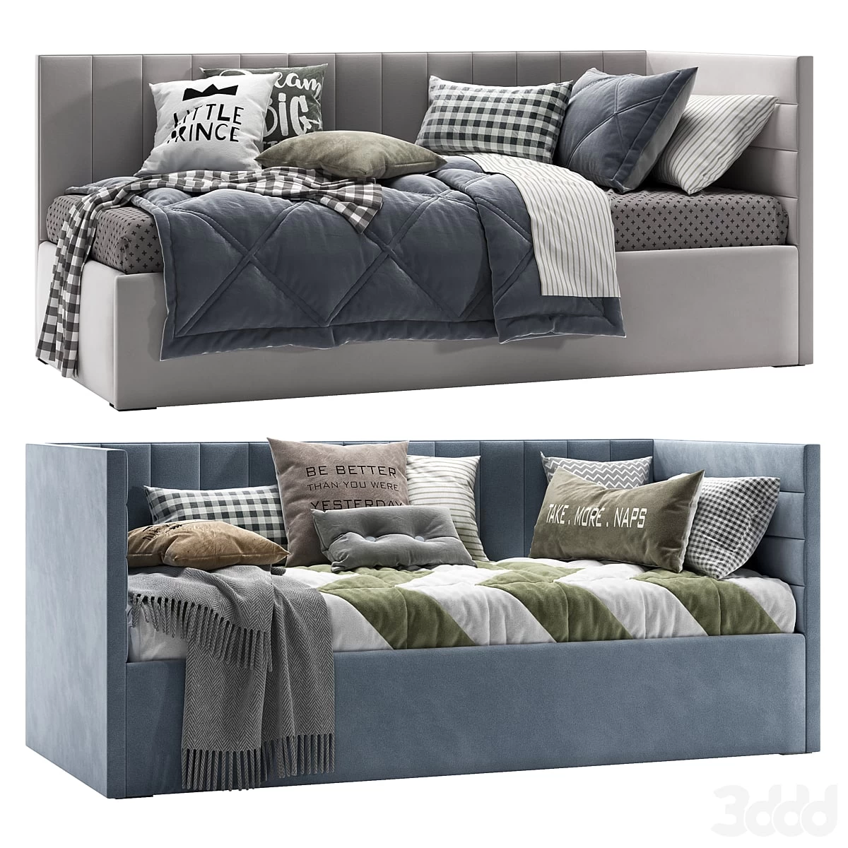 Parfe daybed and corner bed