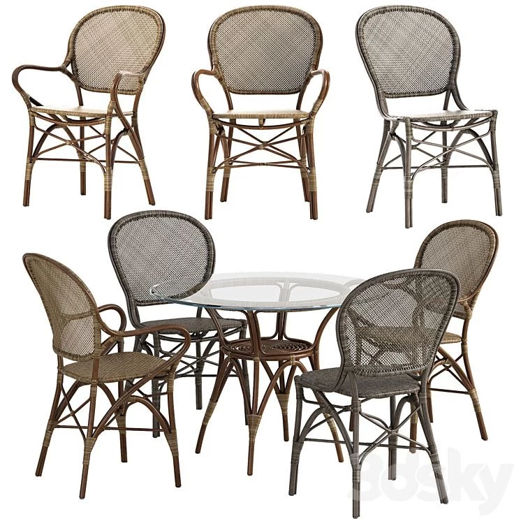 Sika Design Rossini Chair Originals Table Set