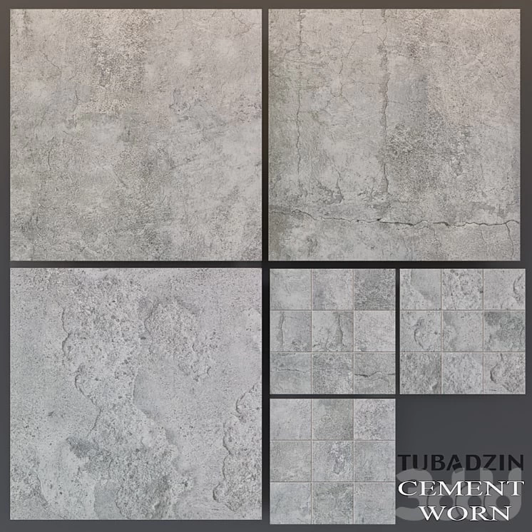 Tubadzin Cement Worn