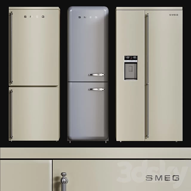 Kitchen Appliances Fridges Set 2