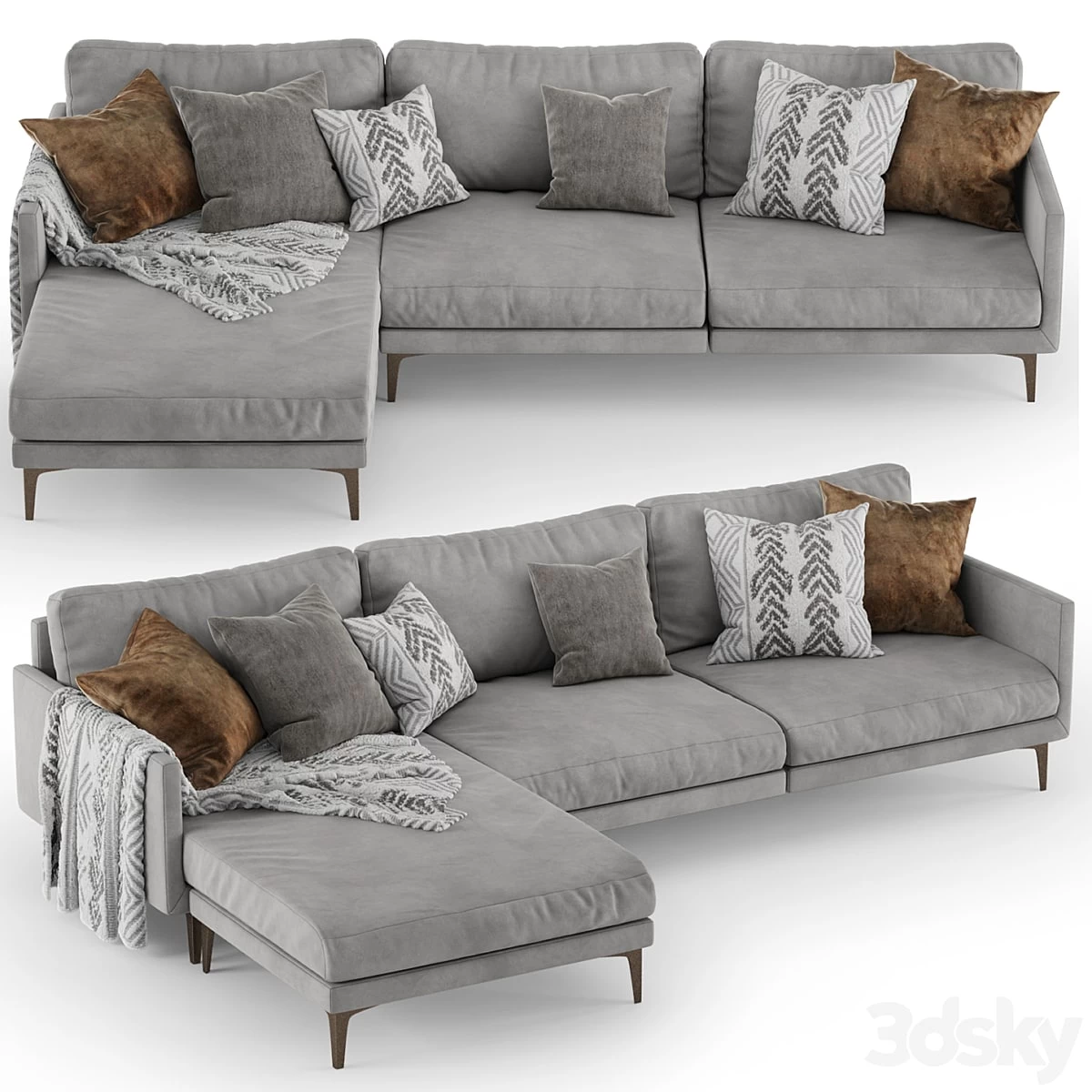 Corner sofa CENTQUATRE Duvivier Canapes