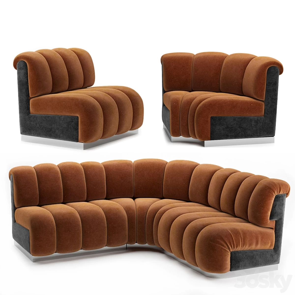 Restaurant Modular Sofa