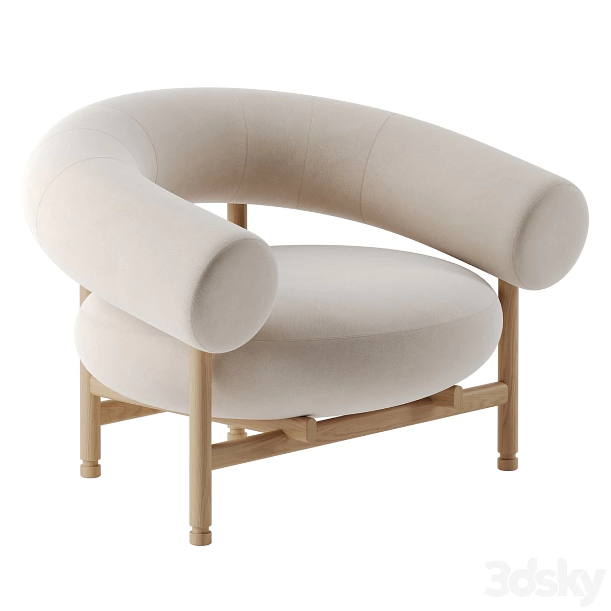 Loop Lounge Chair by Wewood