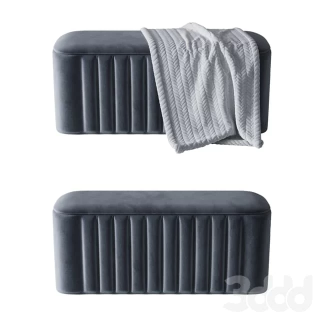 bedside ottoman