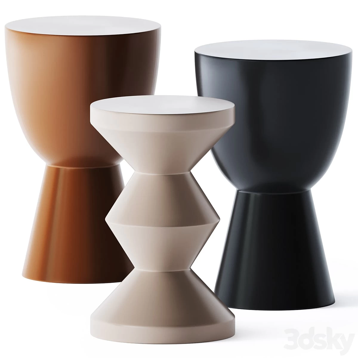 Table Tam Tam and Zig Zag by Pols Potten