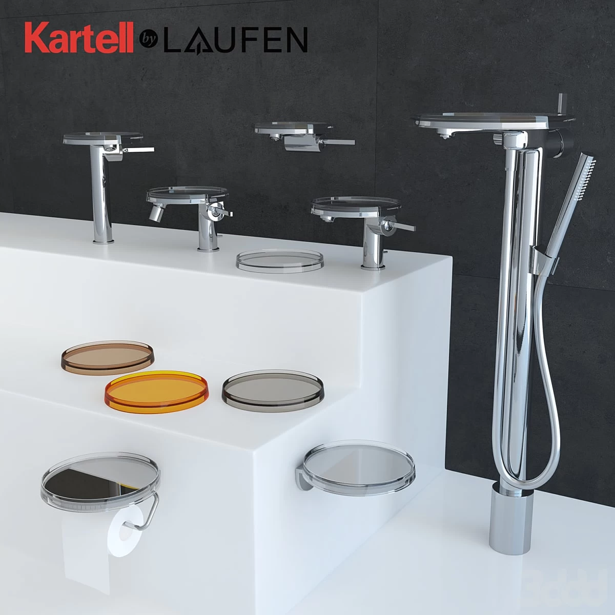 KARTELL by LAUFEN Bathroom Set - Faucets_Mixers & Accessories