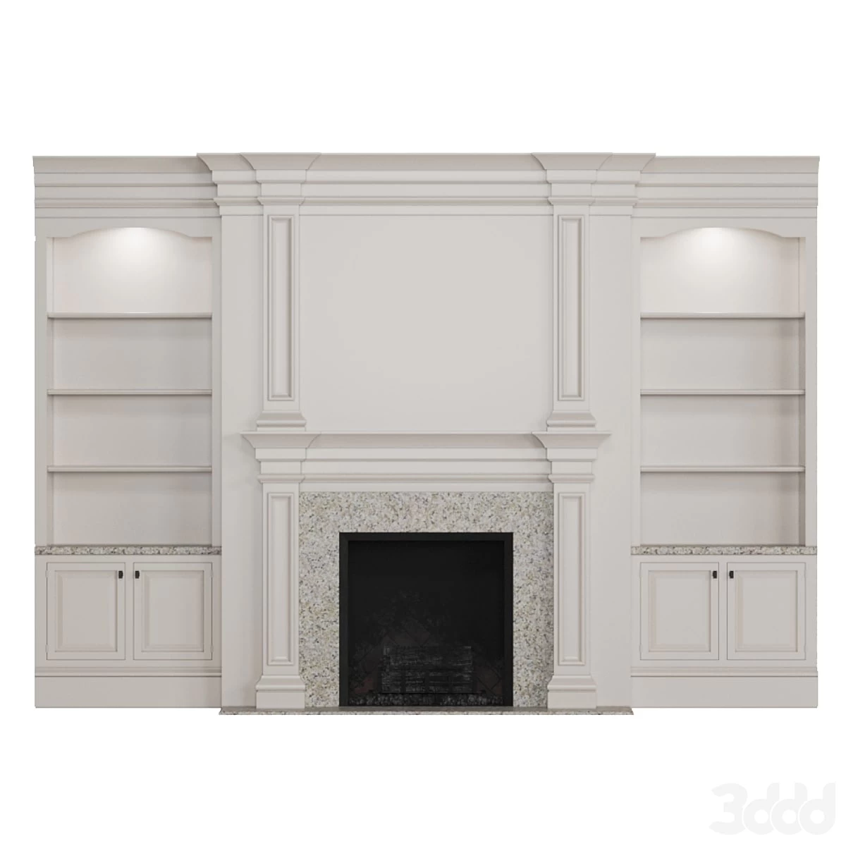 Classic fireplace