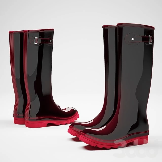 Rubber boots