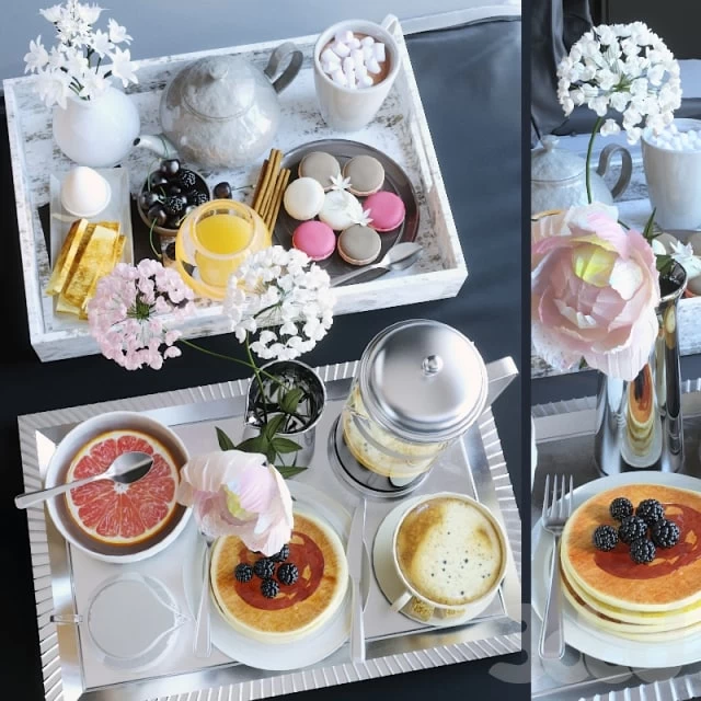 Breakfast tray