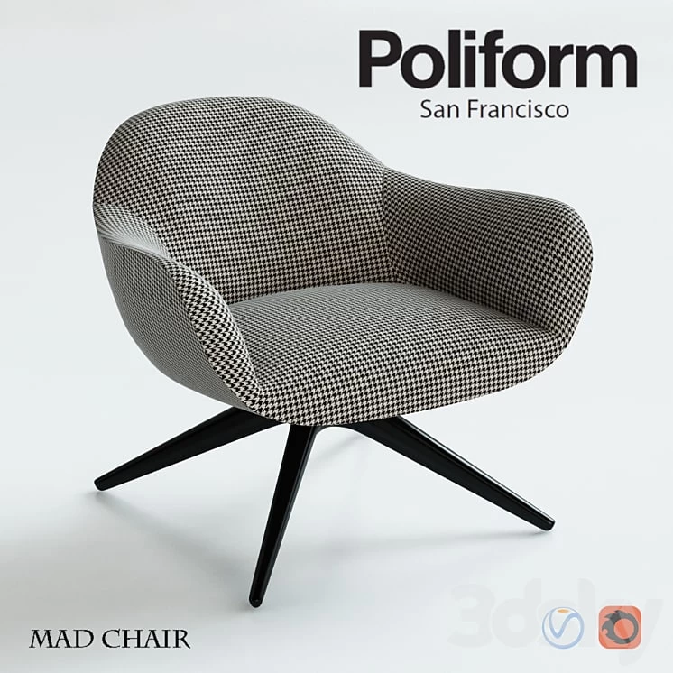 Poliiform San Francisco Mad Chair