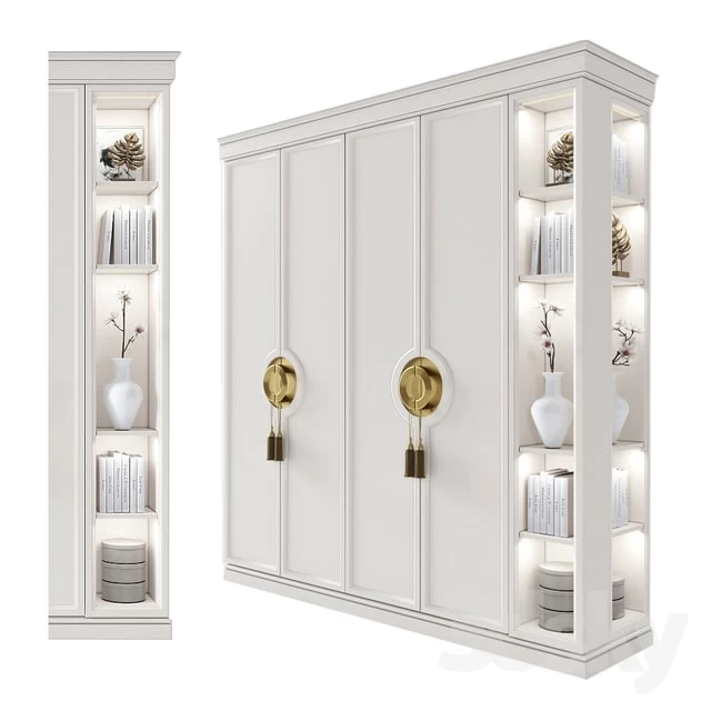 Cupboard with shelves 4