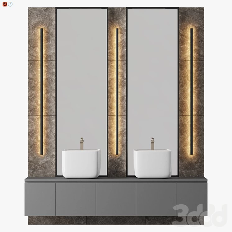 Mid-Century Bathroom