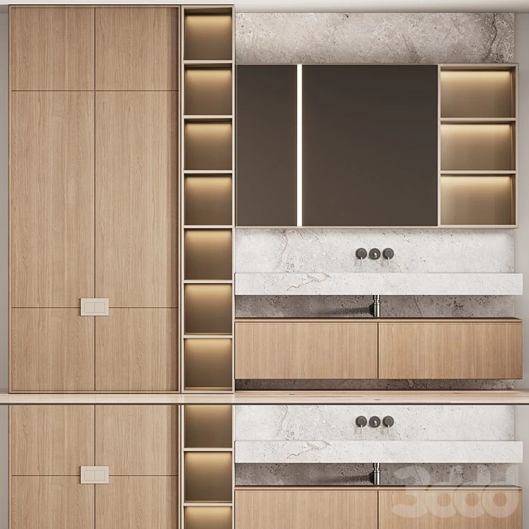 Bathroom Furniture Set 06