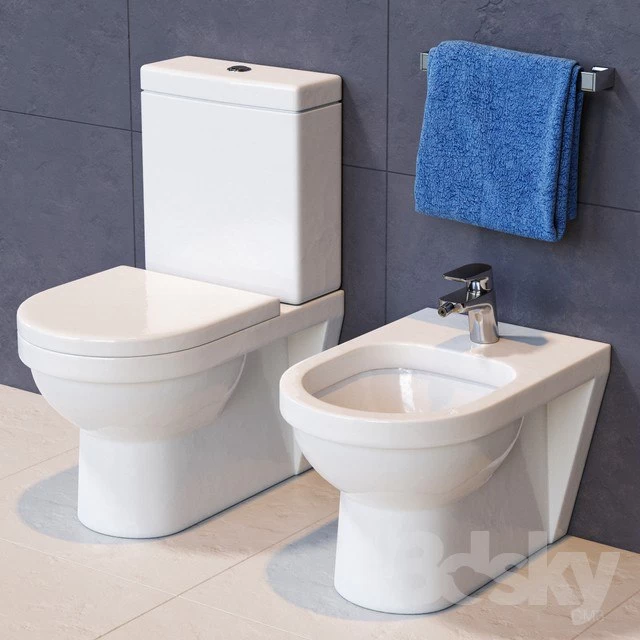 Toilet and Bide