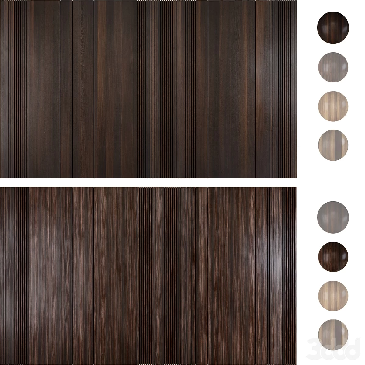 Wood panel set 1