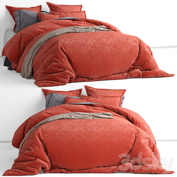 Adairs Bianca Terracotta Bed