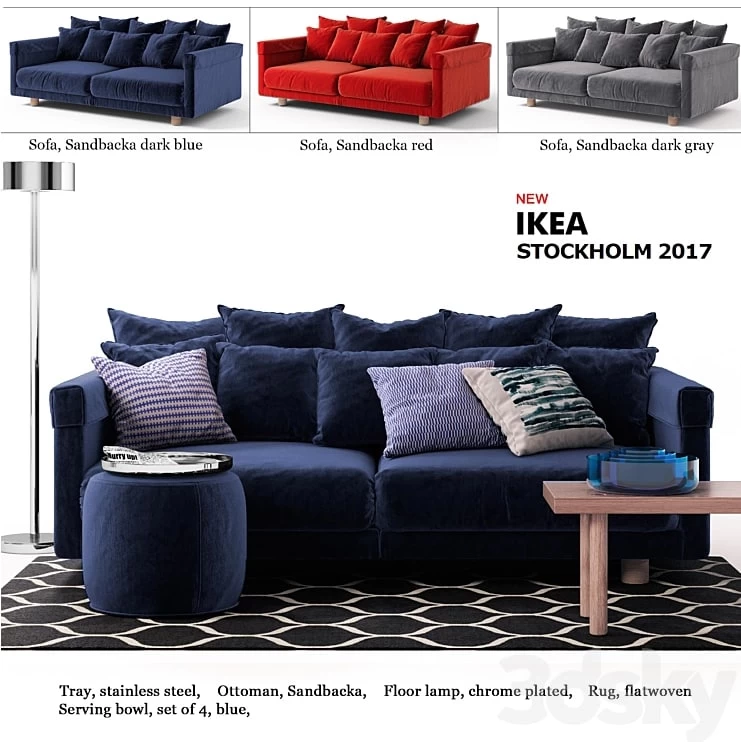 Sofa Ikea Stockholm 2017/ Ikea Stockholm 2017