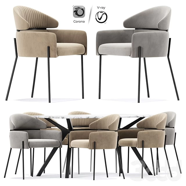 Armrests Alexia Kare Chest Table