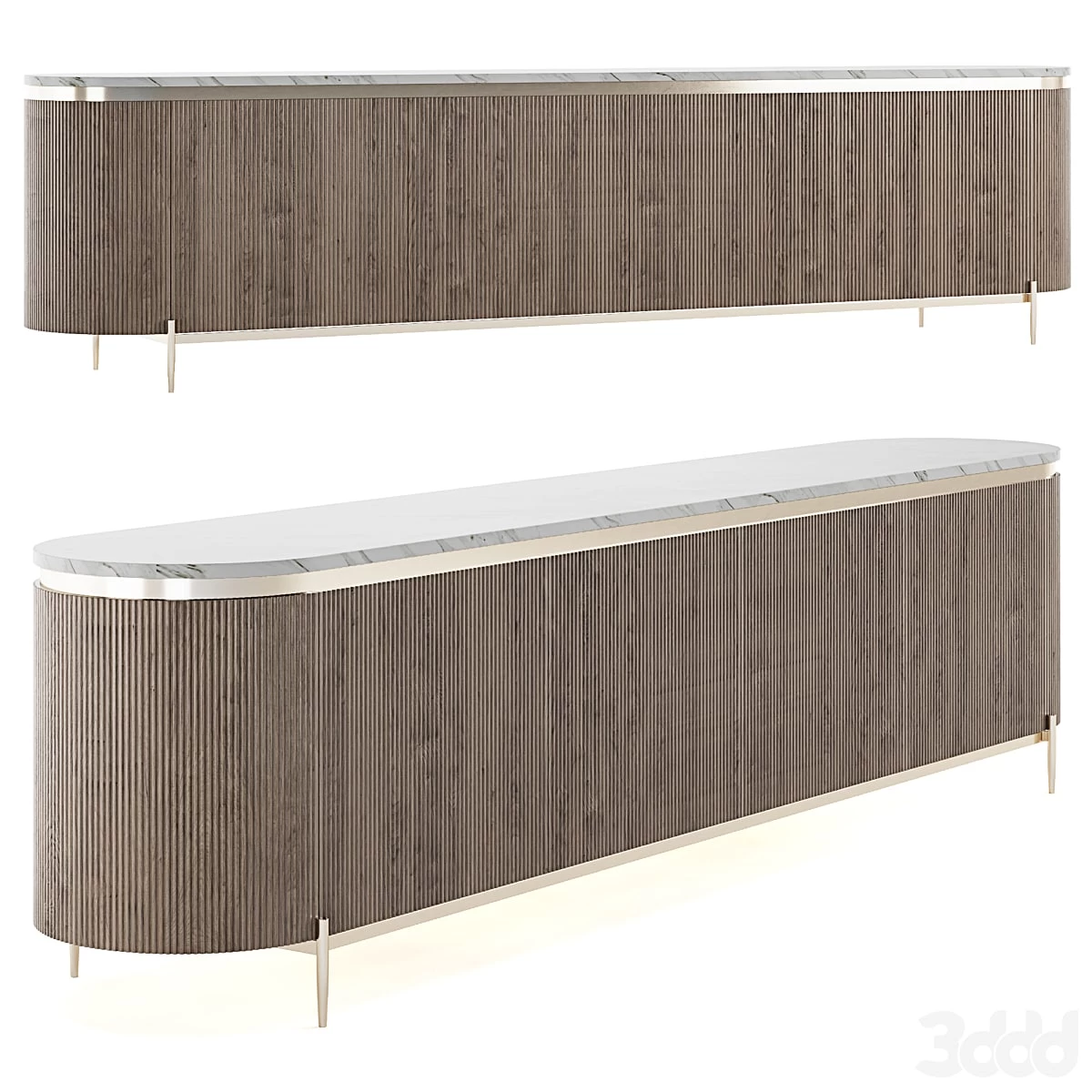 Low sideboard vintage style