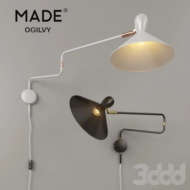 Ogilvy Swing Arm Wall Lamp