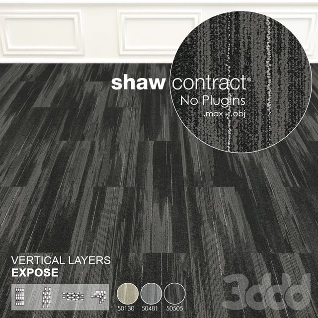 Shaw Carpet Vertical Layers Wall To Wall Floor