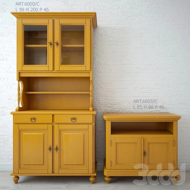 ARTEFERRETTO wardrobe and TV Stand