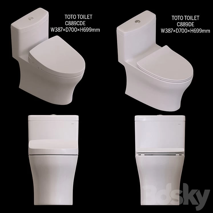 TOTAL BATHROOM: C889CDE, C889DE