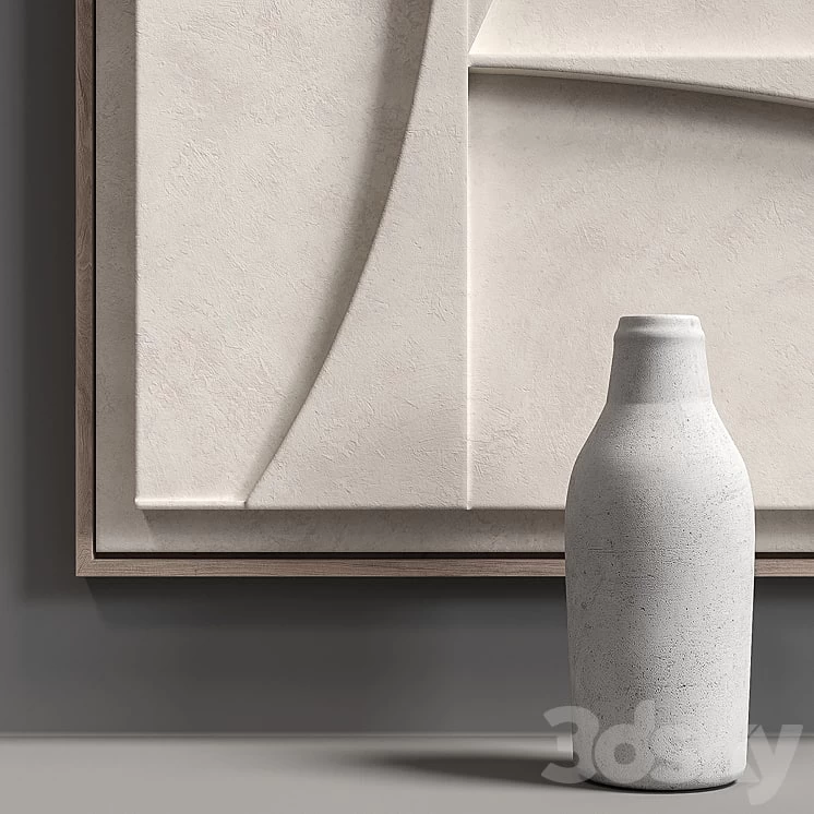 Relief SQUARE WHITE PARTS