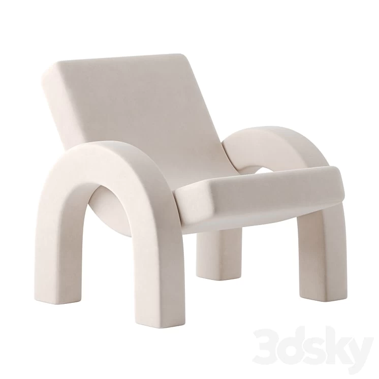 Arco Lounge Chair by Dusty Deco