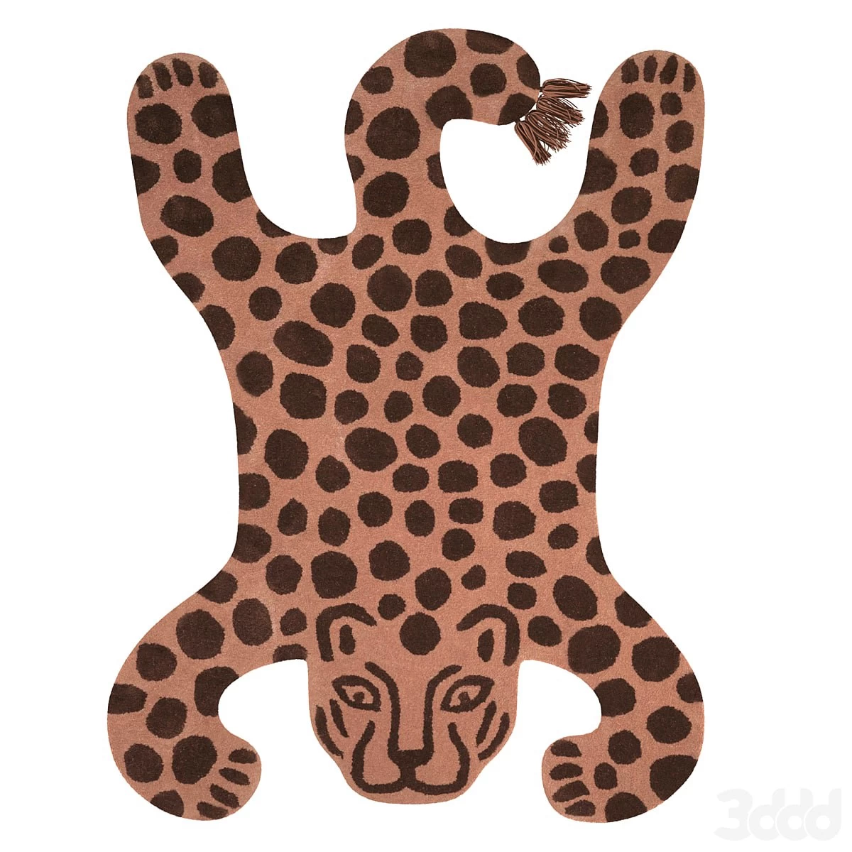 Tufted Rug Leopard Ferm Living