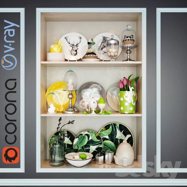 Decorative composition 06 / decorative set 06