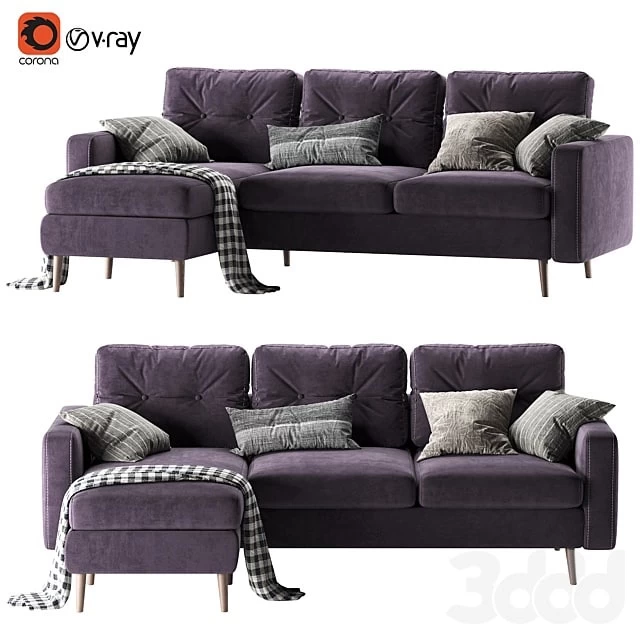 Sofa corner Dins Sherst