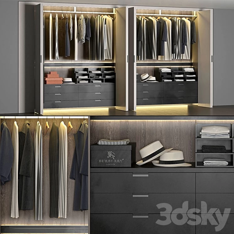 Poliform dressing room