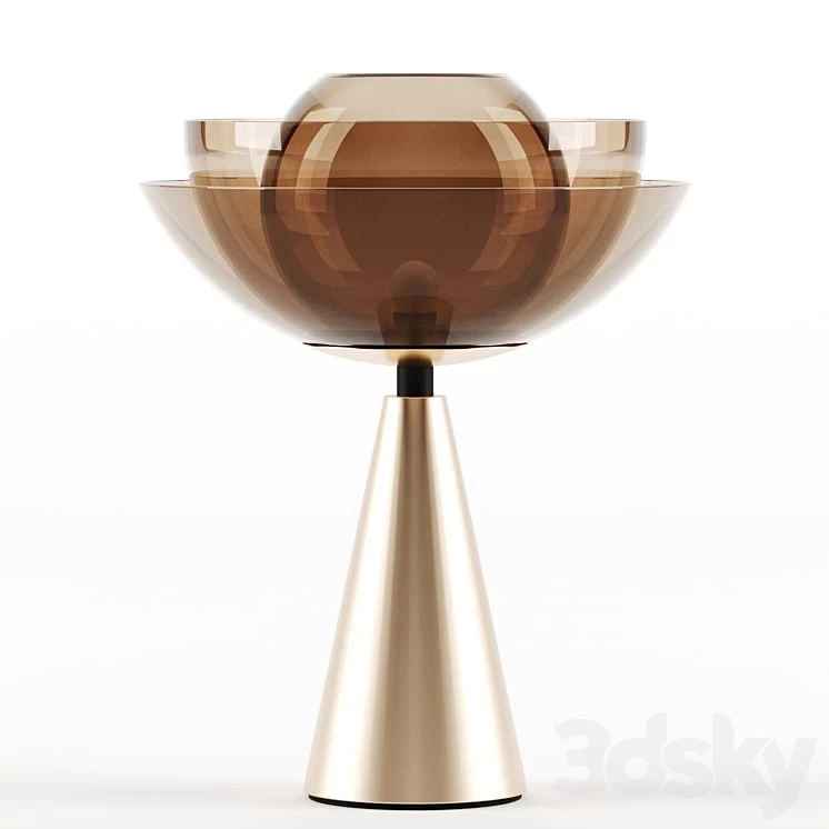 Lotus table lamp by Mason Editions