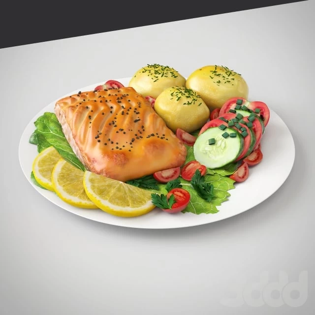 Fish with Vegetables