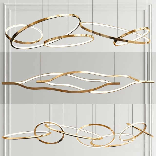 Ring & Henge Tepe Chandelier - 3 type