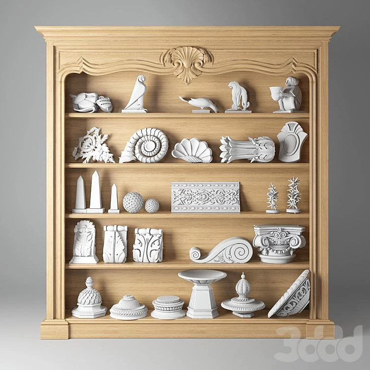 Provasi Parigi + Decorative set - stucco
